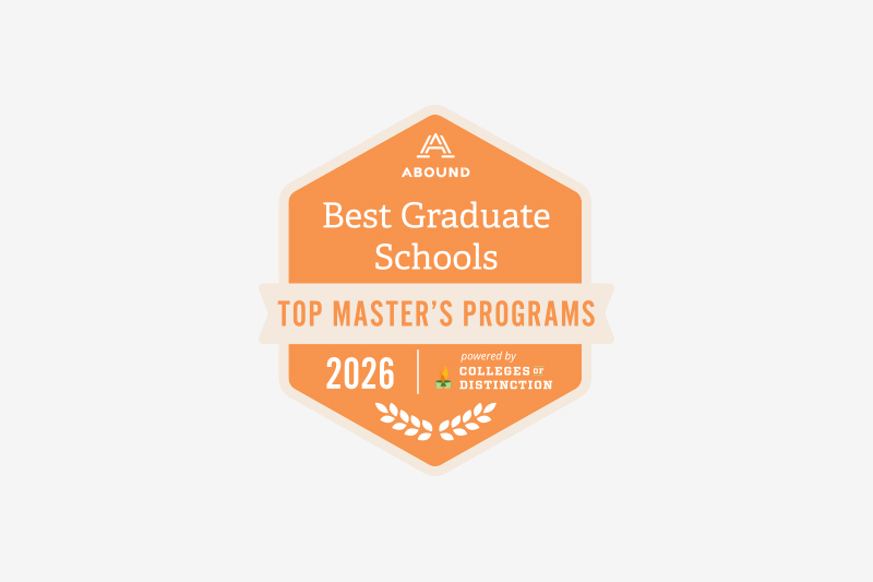 Best Graduate Programs award badge