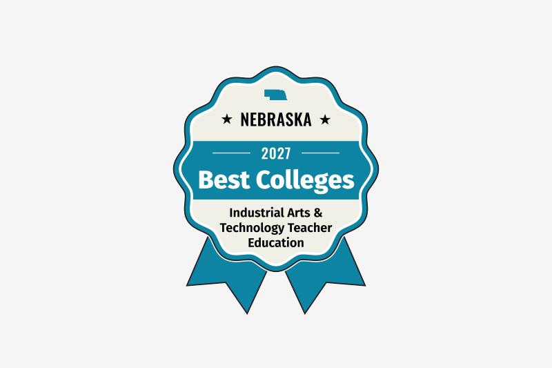 Best Technology and Industrial Arts Education award badge