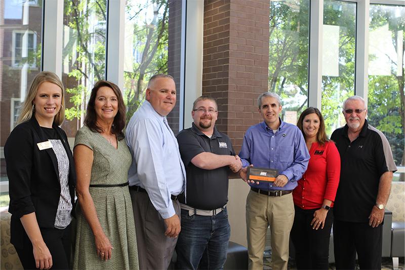 Wayne State College and Black Hills Energy representatives