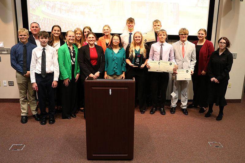 Broken Bow High School, winner of the 2024 Wildcat Business Invitational