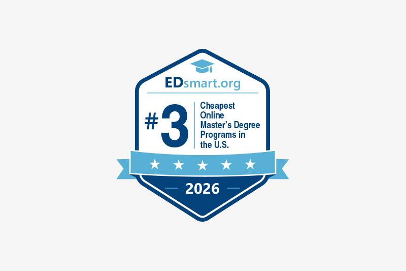 Cheapest masters degree programs award badge