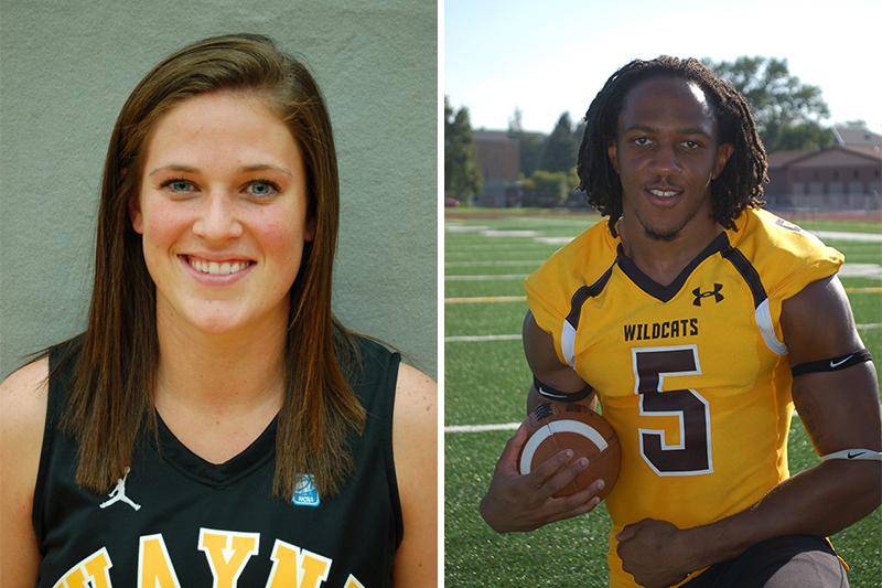 Photos of Clare Duwelius (left) and J'Ron Erby
