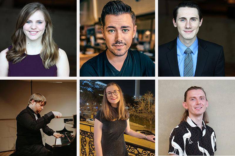 Krista Lawrence, Trey Meyer, Sebastian Sorensen, Jeremy Duck, Rose Khorsandi, and Riley Beranek