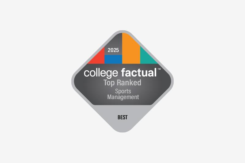 Best Colleges for Sport Management award bage