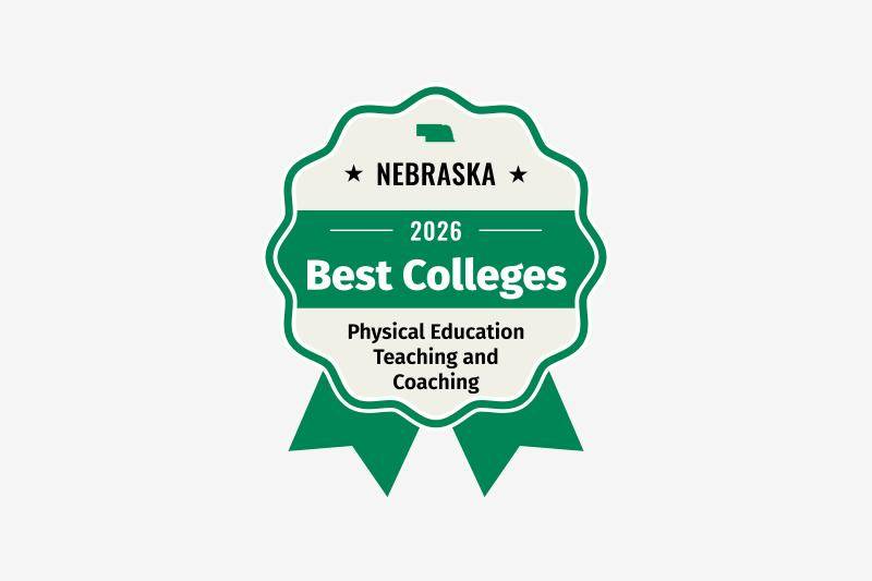Best PE Teaching Degree award badge