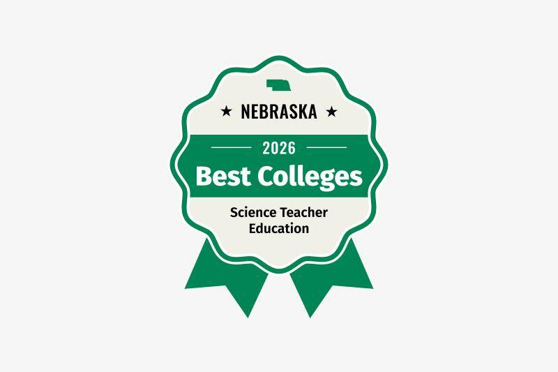 Best Science Teacher Education Degree award badge