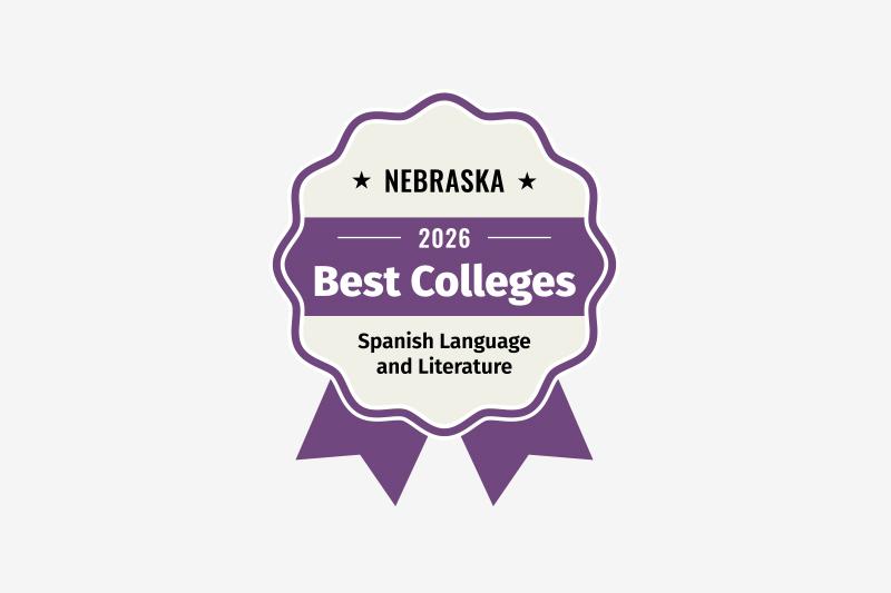 best college for spanish award badge