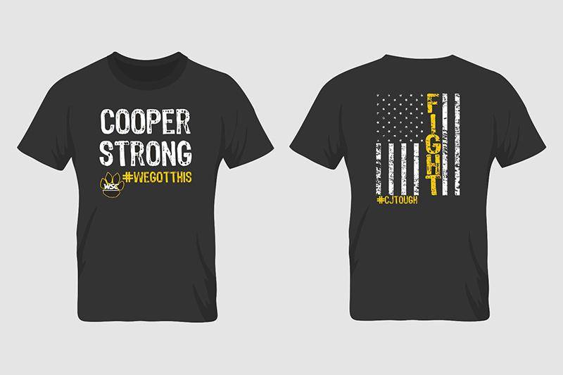 Cooper Strong t-shirt design