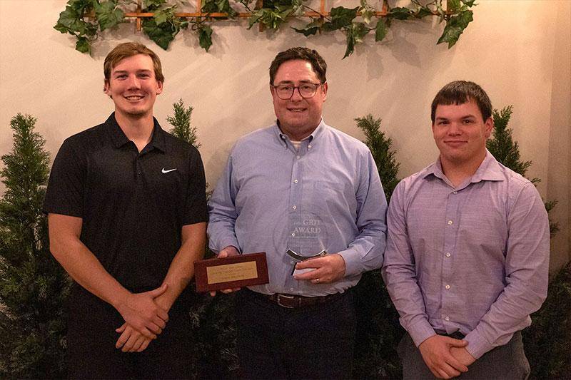 Brogan Jones, Mike Flood, and Austin Pierce