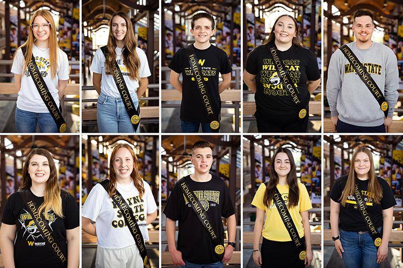 Homecoming royalty candidates for 2024