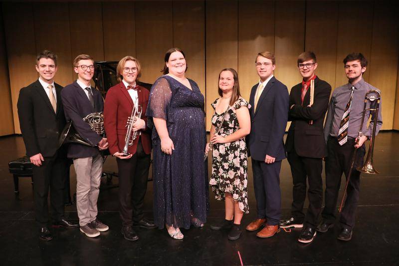 Students from the Fall 2024 Honors Recital