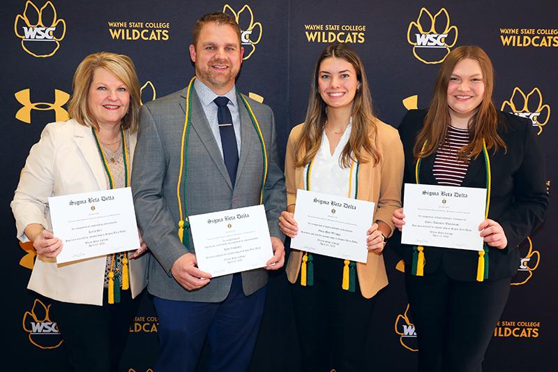 Karla Hix, John Vinchattle, Gina Wragge, and Emily Woockman