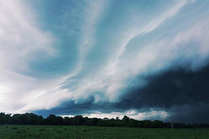 Storm clouds