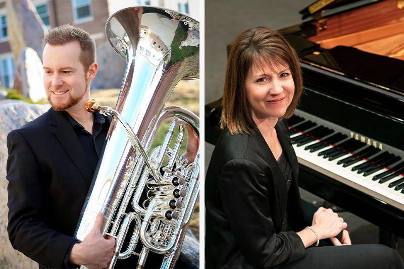 Dr. Josh Calkin and Shelly Armstrong
