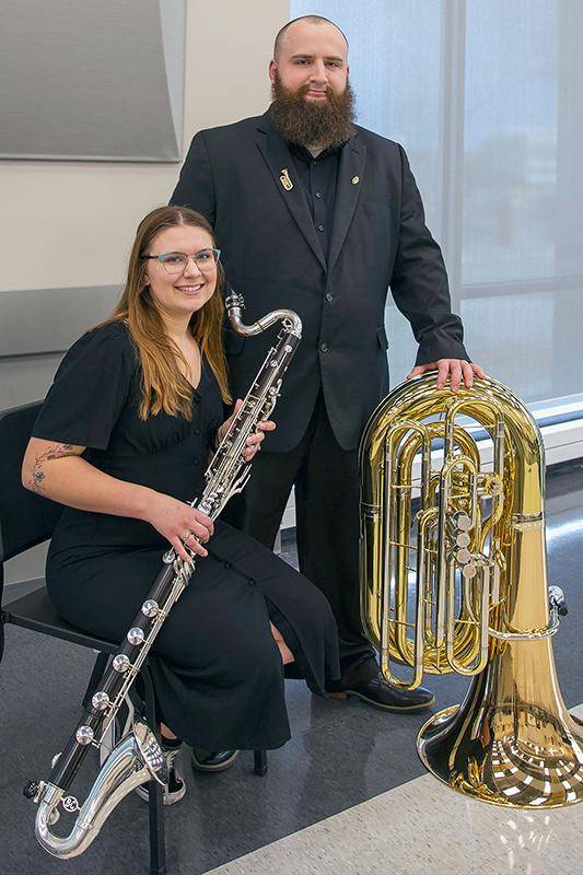 Josie Mikoloyck and Dalton Hazel