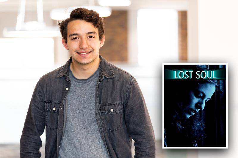 Nathan Blizzard '24 and his film "Lost Soul"