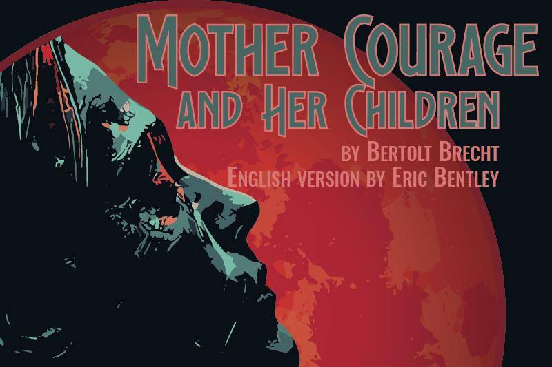 Mother Courage and Her Children theatre show graphic