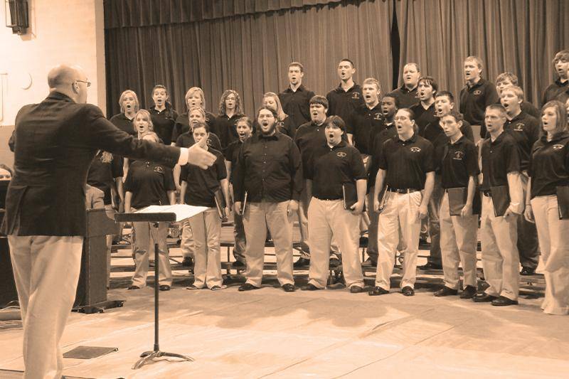 A choir at WSC