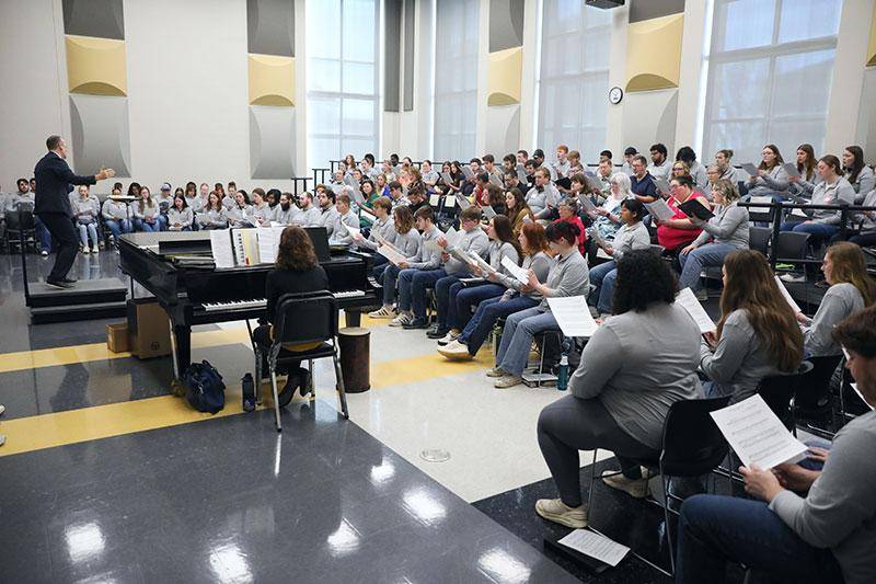 Choir at Music Alumni Day 2026