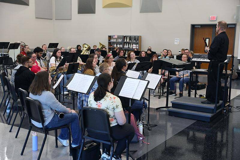 Band at Music Alumni Day 2026