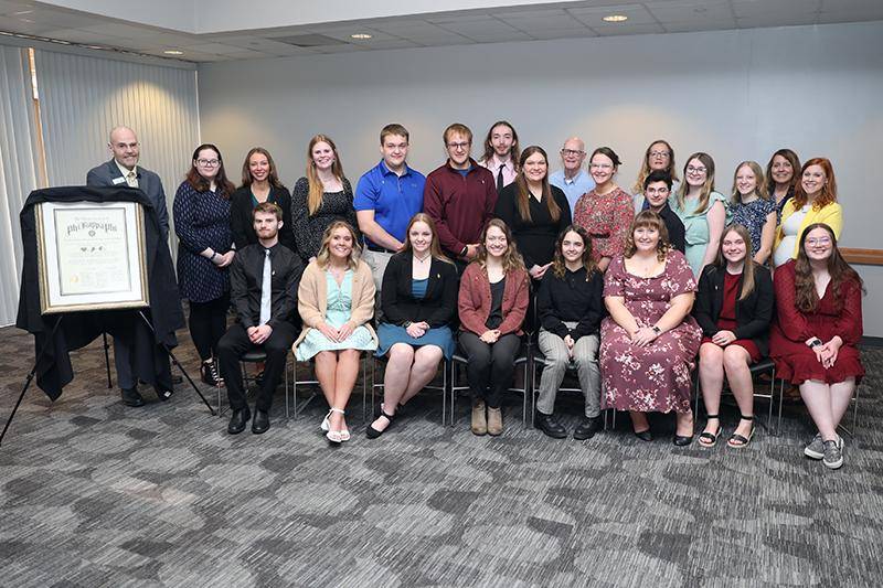 Phi Kappa Phi inductees 2025
