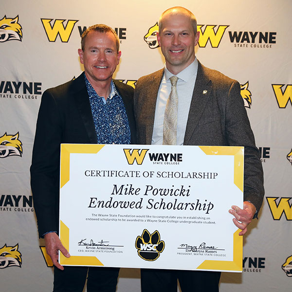 Dr. Ron Holt and Mike Powicki