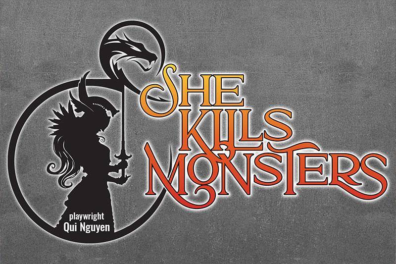"She Kills Monsters" logo