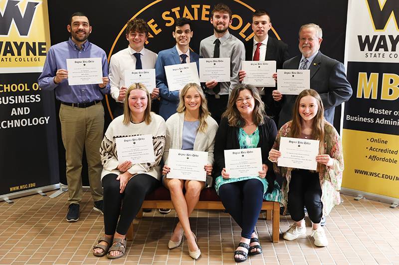 Sigma Beta Delta inductees 2024