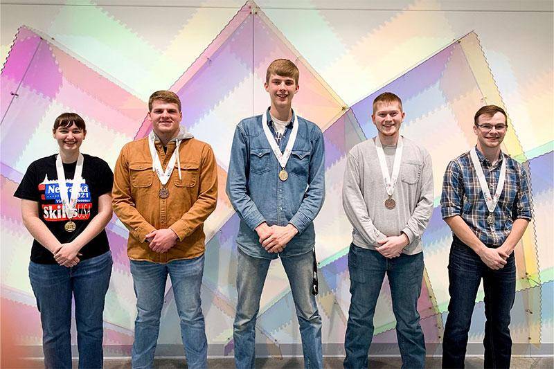 Krystin Aschoff, Tyler Sitzmann, Chris Todd, Landin Pribnow, and Ryan Zoucha