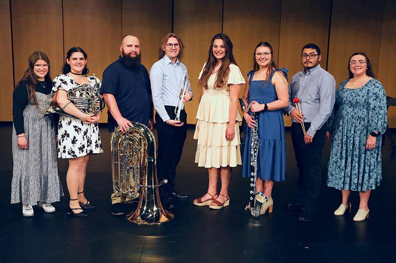 Spring 2025 honors recital students