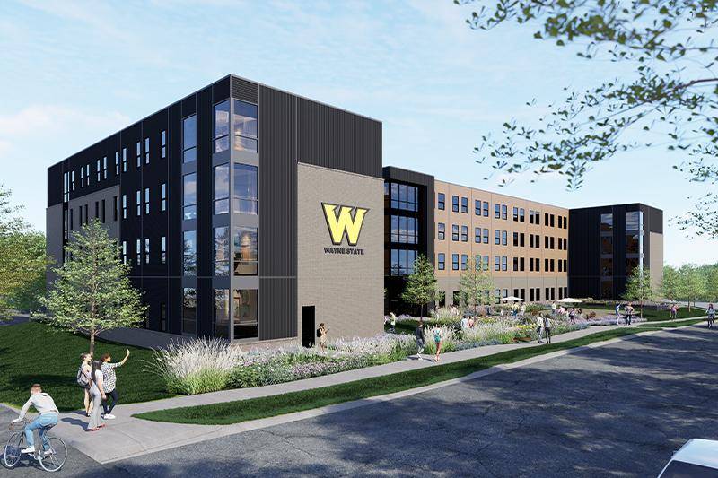Rendering of Stearns Hall