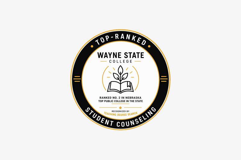 Best School Counseling master's degree in Nebraska award badge