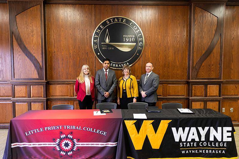 Photo of Little Priest and WSC administration