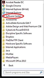 Office2016 programs menu