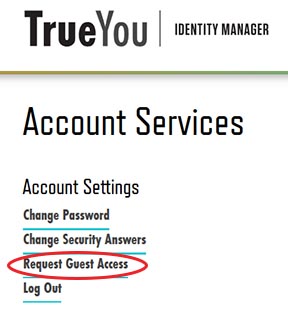 Parent access sailpoint request guest access