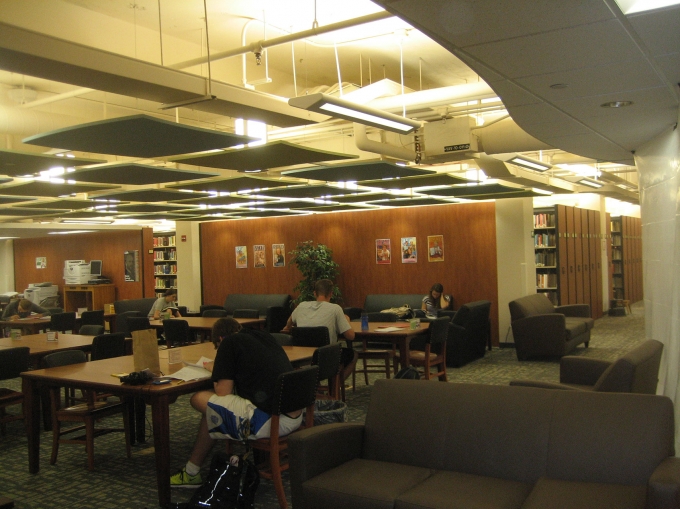 FS Library - new lower level stacks and study